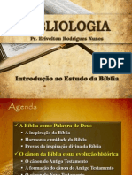 Bibliologia - Inspiração e Cânon 