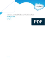 Salesforce Certified Service Cloud Certification