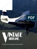 Vintage Airplane - Feb 1991