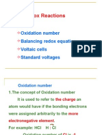 Chapter 8 Redox Reactions