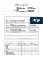 Wilson Kathleen Unstructured Field Experience Log 7305