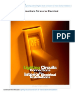 Lighting Circuits Connections For Interior Electrical Installations 2