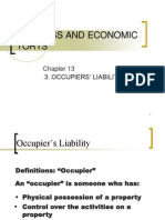 Occupiers' Liability