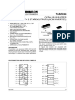 Octal Bus Buffer With 3 State Outputs (Non Inverted) : M B Order Codes