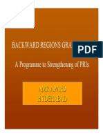 Backward Regions Grant Fund