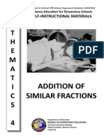 Addition of Similar Fractions