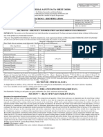 Material Safety Data Sheet (MSDS) : Msds No: Aluminum Electrode REVISED 12-2009