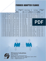 Double Studded Adaptor Flang