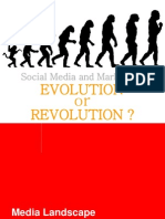 Social Media and Marketing:: Evolution Revolution ?