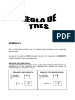 SEMANA 4 - Regla de Tres