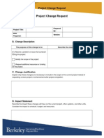 Project Change Request