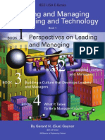 Leading and Managing Engineering and Technology Book 1