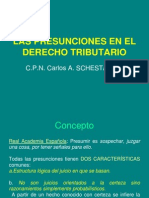 Las Presunciones en El Derecho Tributario