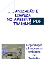 Organização e Limpeza No Ambiente de Trabalho