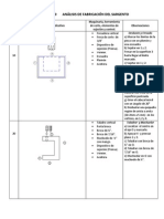 Analisis de Fabricacion de Sargento