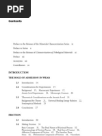 Characterization of Tribological Materials