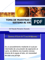 2.toma de Muestras Al Vacío