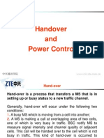 Handover and Power Control