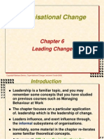 Organizational Change