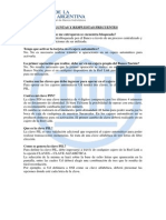 Preguntas y Respuestas Sobre TDebito BCO NACION