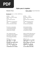 Coplas para La Tejedora (Letra+acordes)