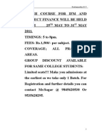 IFM Notes Full Rudramurthy Sir