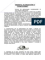 Stretching Aplicado Al Taekwondo PDF