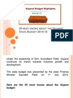 Must Knows About THE Ujarat Tate Udget