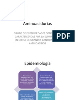 Aminoacidurias