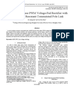 Novel Three-Phase PWM Voltage-Fed Rectifier With An Auxiliary Resonant Commutated Pole Link