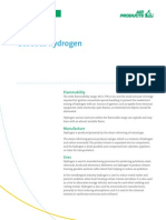 Gaseous Hydrogen: Safetygram 4