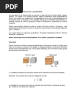 Propiedades Mecánicas de Los Líquidos