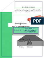 Module 10 Notions Et Concepts de La Topographie-BTP-TCCTP