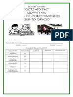 Examen para Escoltas