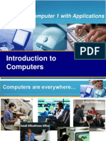 Computer 1 With Applications: Introduction To Computers