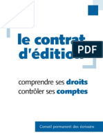 Contrats Editions