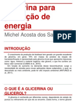 Glicerina para Produção de Energia