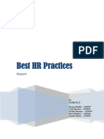 HR Practices Report