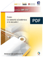 La Asesoría Académica A La Escuela I PDF