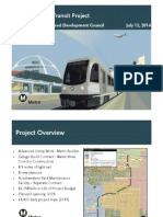 Metro Crenshaw/LAX Line Construction Presentation - July 12, 2014