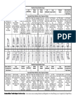 Tooth Organs Chart