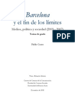 Barcelona y El Fin de Los Límites - Pablo Corso