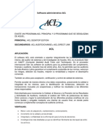 Software Administrativo ACL