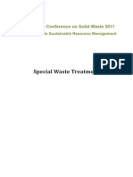 16 Special Waste Treatment