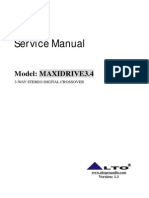 Service Manual: Model: MAXIDRIVE3.4