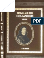 Ceylon and The Hollanders 1658-1796 by P.E PIERIS