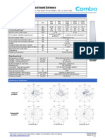 Antena Comba La-22.Odv-065r18ek-g Ds 0-T-0 (2,5 Mts DB Datasheet