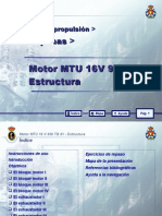 Motor Mtu 16 V 956 TB 91 - 02 Estructura