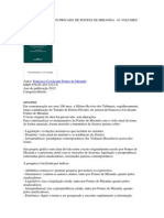 Tratado de Direito Privado de Pontes de Miranda