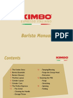 Kimbo Barista Training Manual - Low Res